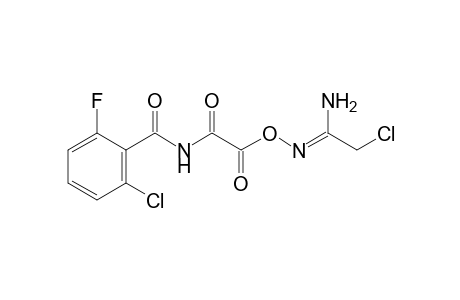 2-chloro-O-[(2-chloro-6-fluorobenzamido)oxalyl]acetamidoxime