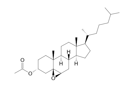 (5,6-BETA)-EPOXY-5-BETA-CHOLESTAN-3-ALPHA-YL-ACETATE