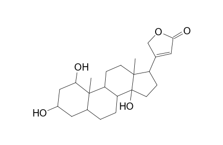 Card-20(22)-enolide, 1,3,14-trihydroxy-, (1.beta.,3.beta.,5.beta.)-