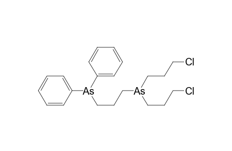 Arsine, [3-[bis(3-chloropropyl)arsino]propyl]diphenyl-