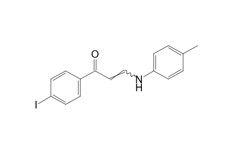 4'-iodo-3-(p-toluidino)acrylophenone