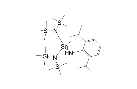 N-[bis[bis(trimethylsilyl)amino]-methyl-stannyl]-2,6-di(propan-2-yl)aniline