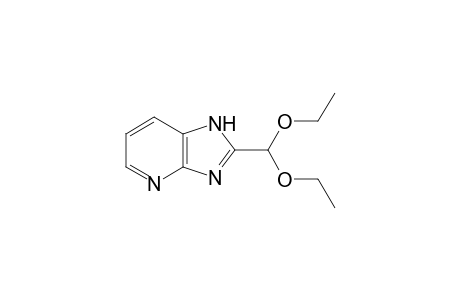 1H-imidazo[4,5-b]pyridine-2-carboxaldehyde, diethyl acetal