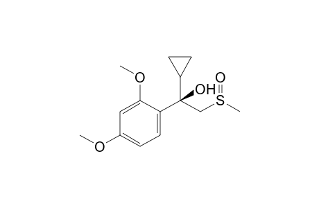 (R*,R*)+(R*,S*)-alpha-(2,4-DIMETHOXYPHENYL)-alpha-[(METHYLSULFINYL)METHYL]CYCLOPROPANEMETHANOL