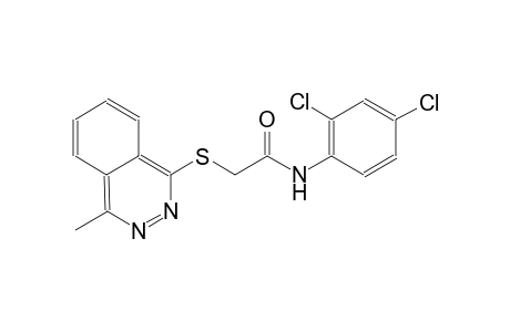 N-(2,4-dichlorophenyl)-2-[(4-methyl-1-phthalazinyl)sulfanyl]acetamide