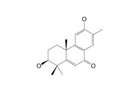 3-BETA,12-DIHYDROXY-13-METHYL-5,8,11,13-PODOCARPATETRAEN-7-ONE