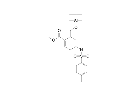 METHYL-6-ALPHA-([(TERT.-BUTYLDIMETHYLSILYL)-OXY]-METHYL)-4-BETA-[(4'-METHYLBENZENESULFONYL)-AMINO]-CYCLOHEXENE-1-CARBOXYLATE