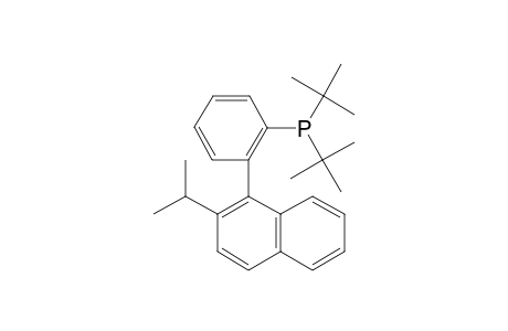 1-(2-DI-TERT.-BUTYLPHOSPHINOPHENYL)-2-ISOPROPYL-NAPHTHALENE