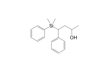 (1RS,3SR)-1-Dimethyl(phenyl)silyl-1-phenylbutan-3-ol