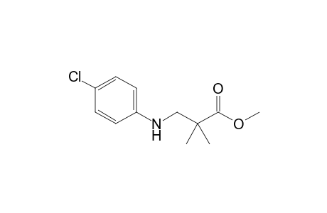 Methyl 3-(4-chloroanilino)-2,2-dimethylpropanoate