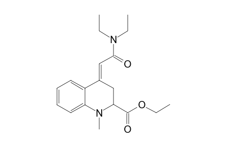 Ethyl (E)-4-[2-(Diethylamino)-2-oxoethylidene]-1-methyl-1,2,3,4-tetrahydroquinoline-2-carboxylate