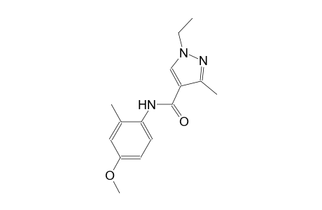 1-ethyl-N-(4-methoxy-2-methylphenyl)-3-methyl-1H-pyrazole-4-carboxamide