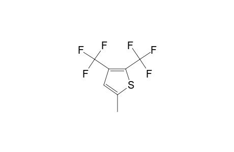 Thiophene, 5-methyl-2,3-bis(trifluoromethyl)-