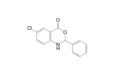 6-chloro-1,2-dihydro-2-phenyl-4H-3,1-benzoxazin-4-one