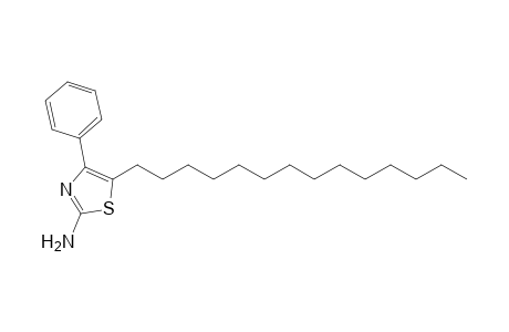 2-Amino-4-phenyl-5-tetradecylthiazole