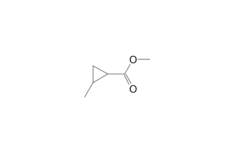 2-Methyl-1-cyclopropanecarboxylic acid methyl ester