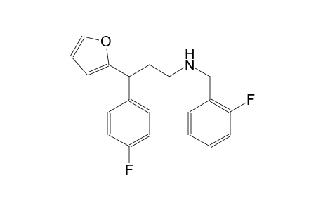 2-furanpropanamine, gamma-(4-fluorophenyl)-N-[(2-fluorophenyl)methyl]-