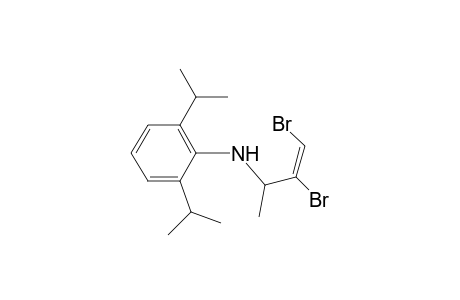 Benzenamine, N-(2,3-dibromo-1-methyl-2-propenyl)-2,6-bis(1-methylethyl)-