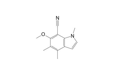 7-Cyano-6-methoxy-1,4,5-trimethylindole