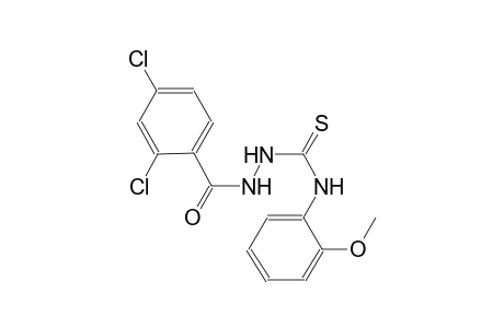 2-(2,4-Dichlorobenzoyl)-N-(2-methoxyphenyl)hydrazinecarbothioamide