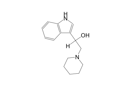 1-(1H-indol-3-yl)-2-(1-piperidinyl)ethanol