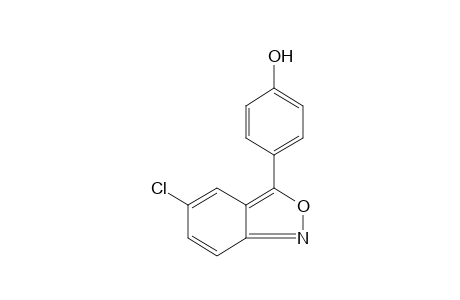 p-(5-CHLORO-[2,1]-BENZISOXAZOL-3-YL)PHENOL