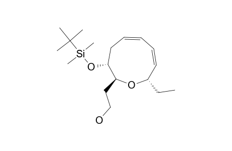 (2S,8R,9S)-8-(TERT.-BUTYLDIMETHYLSILYLOXY)-2-ETHYL-9-(2-HYDROXYETHYL)-1-OXA-3Z,5Z-CYCLONONADIENE