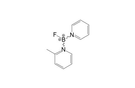 PYRIDINE-2-METHYLPYRIDINE-FLUORO-BORON-DICATION