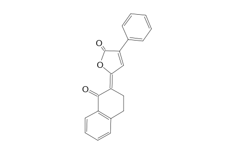 3-Phenyl-5-[1'-oxo-1',2',3',4'-tetrahydronaphthalen-2-ylidene]-2,5-dihydrofuran-2-one