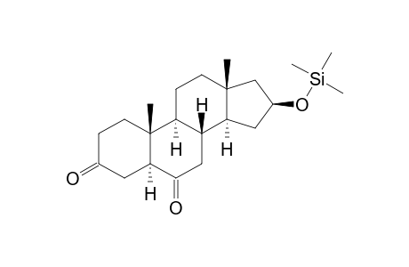 5.ALPHA.-ANDROSTAN-16.BETA.-OL-3,6-DIONE-TRIMETHYLSILYL ETHER