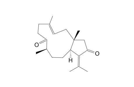 7,13-DIKETO-1-(R*),11-(S*)-DOLABELL-3-(E),12-(18)-DIENE