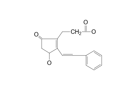 3-HYDROXY-5-OXO-2-STYRYL-1-CYCLOPENTENE-1-PROPIONIC ACID