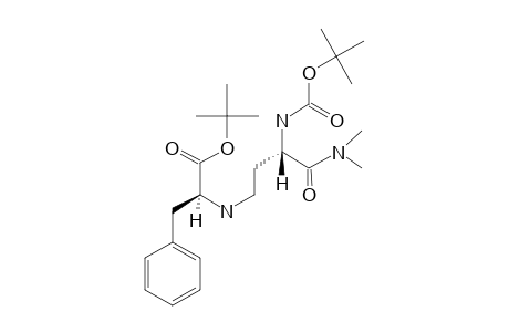 2(S)-[(TERT.-BUTYLOXYCARBONYL)-AMINO]-4-[[2-PHENYL-1(S)-(TERT.-BUTYLOXYCARBONYL)-ETHYL]-AMINO]-N,N-DIMETHYLBUTYRAMIDE