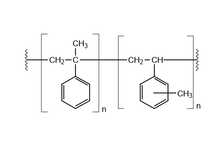 POLY(alpha-METHYLSTYRENE-VINYLTOLUENE)