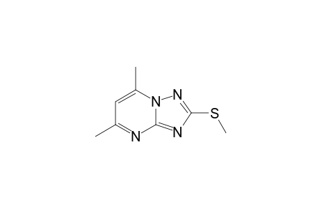 5,7-DIMETHYL-2-METHYLTHIO-1,2,4-TRIAZOLO-[1.5-A]-PYRIMIDINE