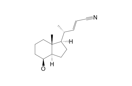 (22-E)-DE-A,B-8-HYDROXY-24-NORCHOL-22-ENE-23-NITRILE