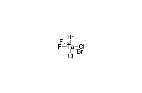 TRANS-TANTALUM DIFLUORIDE DICHLORIDE DIBROMIDE ANION