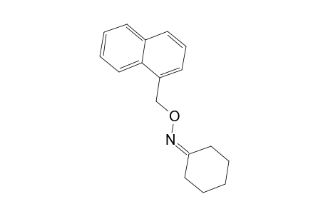 Cyclohexanone, O-(1-naphthalenylmethyl)oxime