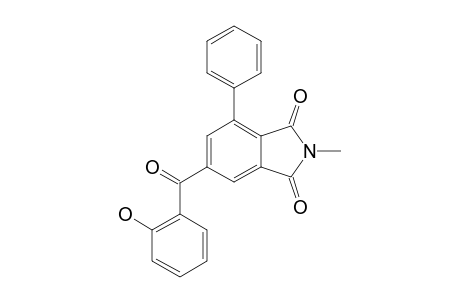 6-(2-HYDROXYBENZOYL)-2-METHYL-4-PHENYLISOINDOLE-1,3-DIONE