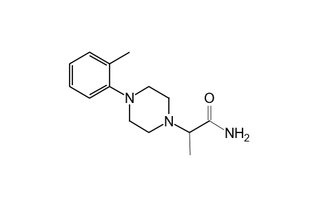 alpha-METHYL-4-o-TOLYL-1-PIPERAZINEACETAMIDE