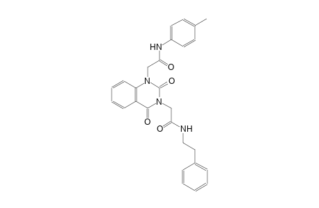 1,3-quinazolinediacetamide, 1,2,3,4-tetrahydro-N~1~-(4-methylphenyl)-2,4-dioxo-N~3~-(2-phenylethyl)-