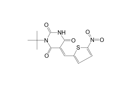 (5E)-1-tert-Butyl-5-[(5-nitro-2-thienyl)methylene]-2,4,6(1H,3H,5H)-pyrimidinetrione