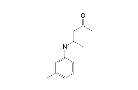 4-(N-(3-METHYLPHENYL)-AMINO)-PENT-3-EN-2-ONE