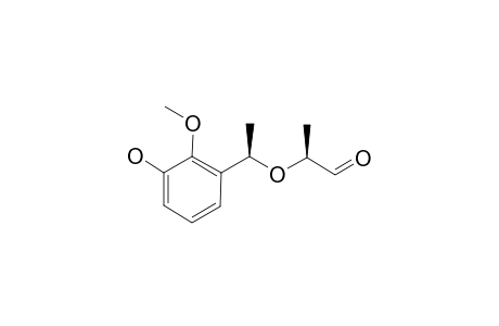 (ALPHA'R,2S)-2-(3'-HYDROXY-2'-METHOXY-ALPHA'-METHYLBENZYLOXY)-PROPANAL