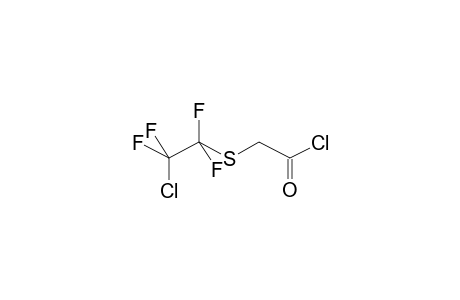 (2-CHLOROTETRAFLUOROETHYLTHIO)ACETIC ACID, CHLOROANHYDRIDE