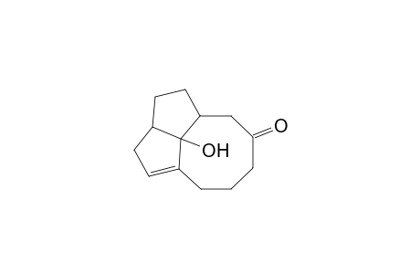 Tricyclo[5.5.1.0(4,13)]tridec-1-en-9-on-13-ol