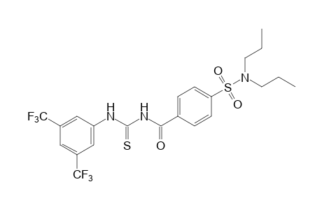 1-[p-(DIPROPYLSULFAMOYL)BENZOYL]-3-(alpha,alpha,alpha,alpha',alpha',alpha'-HEXAFLUORO-3,5-XYLYL)-2-THIOUREA