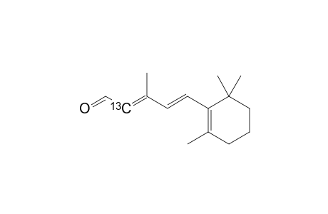 9-TRANS-10-C(13)-BETA-IONYLIDENACETALDEHYDE;(2E,4E)-2-C(13)-3-METHYL-5-(2,6,6-TRIMETHYL-1-CYCLOHEXENYL)-2,4-PENTADIENAL