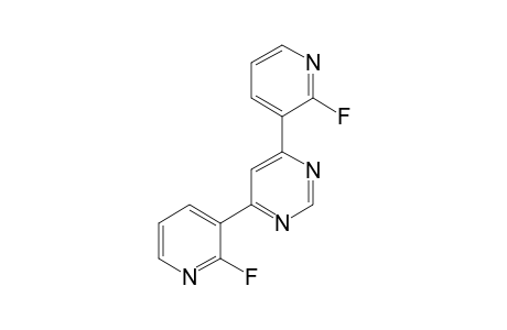 4,6-DI-(2-FLUORO-PYRIDIN-3-YL)-PYRIMIDINE