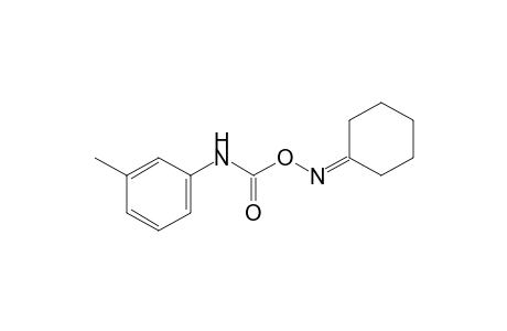 cyclohexanone, O-(m-tolylcarbamoyl)oxime